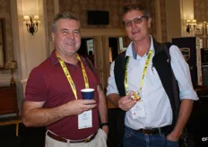 Sean Moore of Citrus Research International and Jon Roberts of the CGA Cultivar Company.